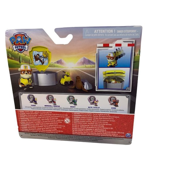 Paw Patrol Rubble Big Truck Pups Hero Pup Figure with Pet Seal 2022 - Picture 5 of 8